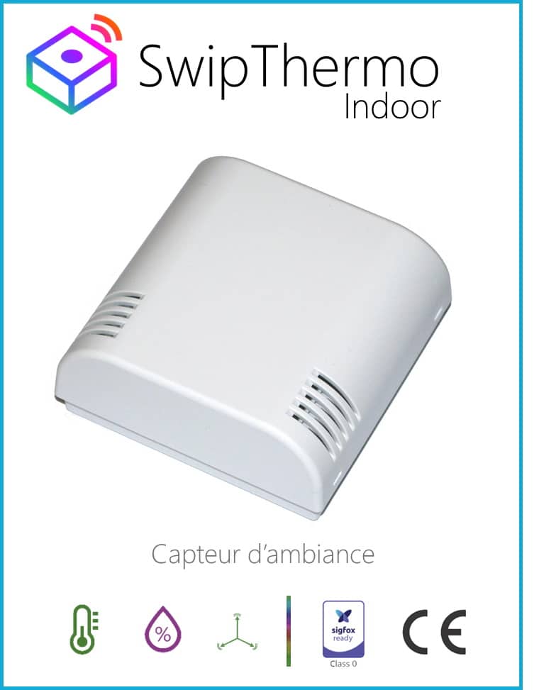 SwipThermo Indoor — capteur de température intérieure